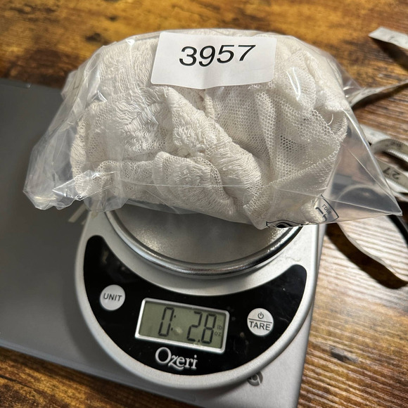 LORENA CONTI Womens Floral white mesh lace Blouse Top sheer Size small - Picture 10 of 10